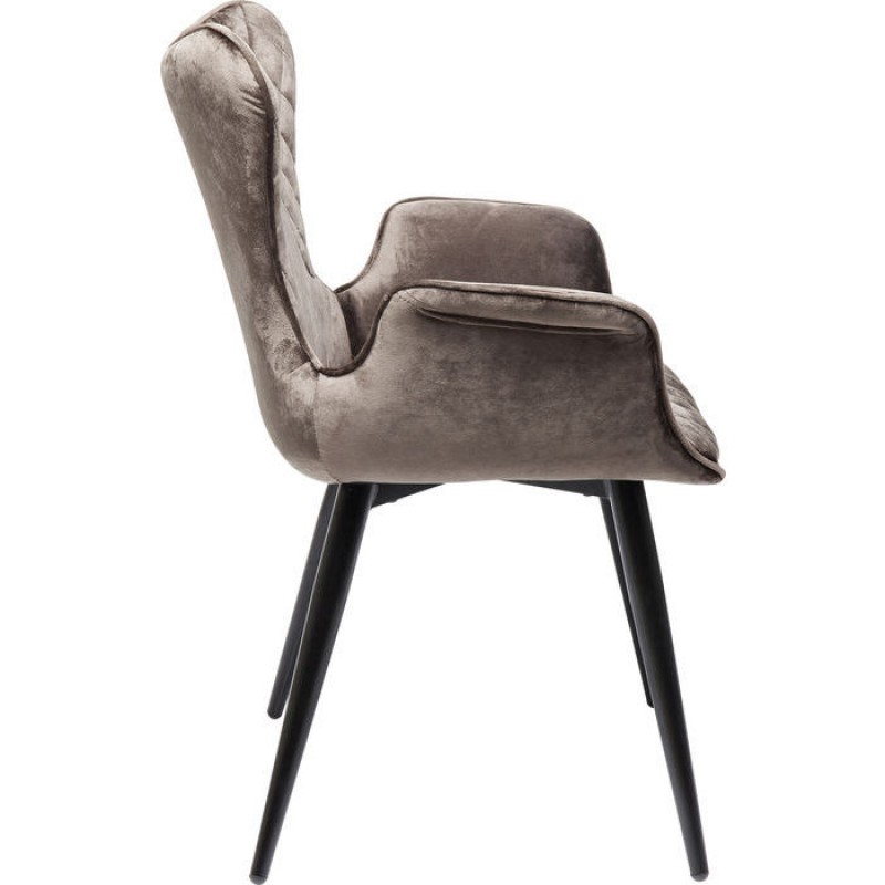 Chair with Armrest Dream Brown